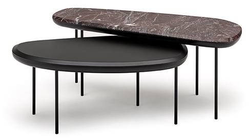 Living Divani Низкий мраморный журнальный столик Pebble sun-id-1347188 - Вид №1