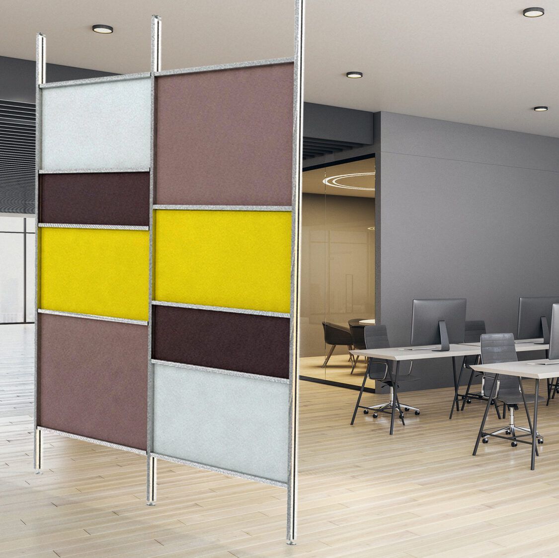 Алюминиевая модульная офисная перегородка STUDIO T InUno ARCH-00109595 - Вид №2