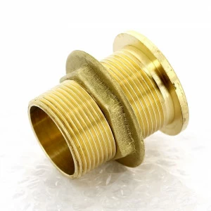 Выпуск резервуарный фланец-Н с контргайкой, без заглушки TIEMME 1"1/4