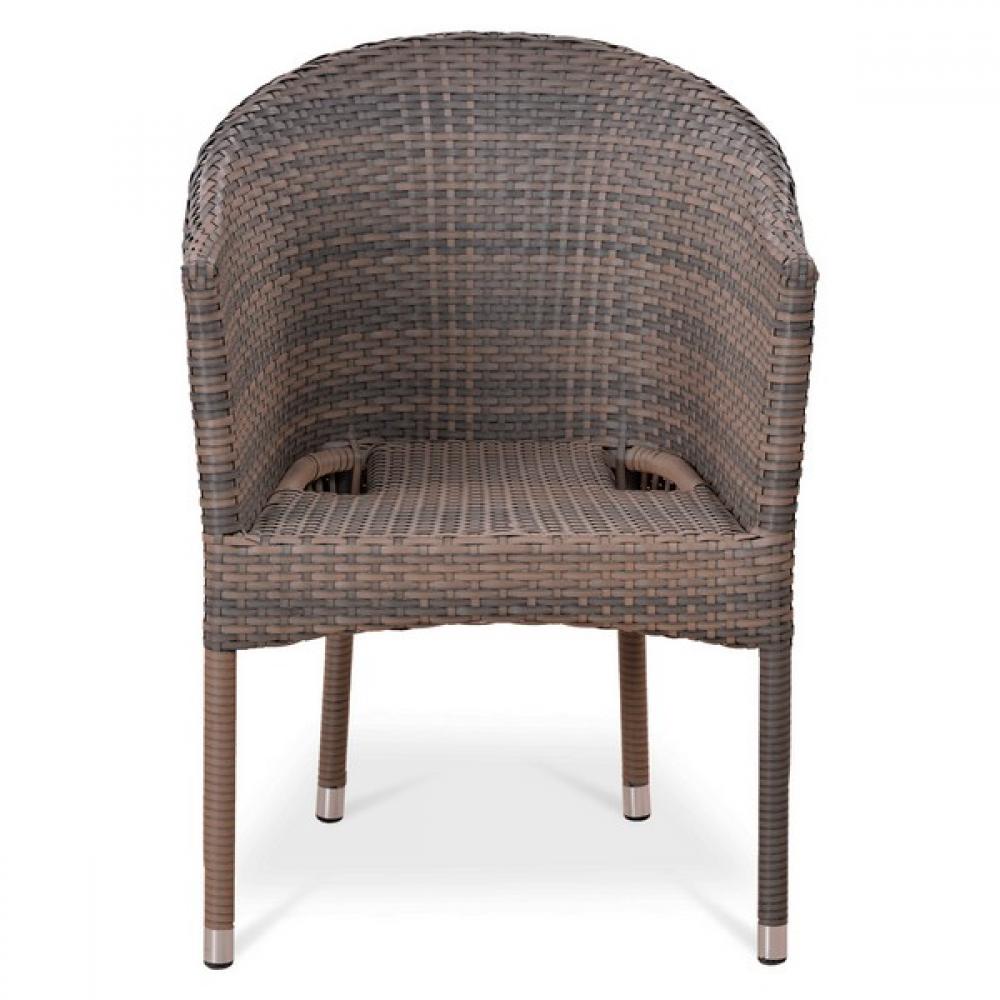 Плетеное кресло коричневое Pale AFINA  240995 Коричневый  - Вид №1