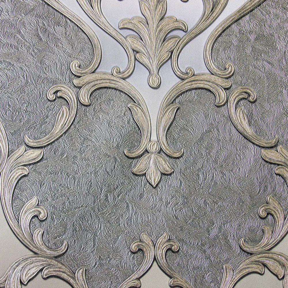 Обои флизелиновые Wall Decor Бухара серые 1.06 м 75142-42 84575609 STLM-2112956 - Вид №1