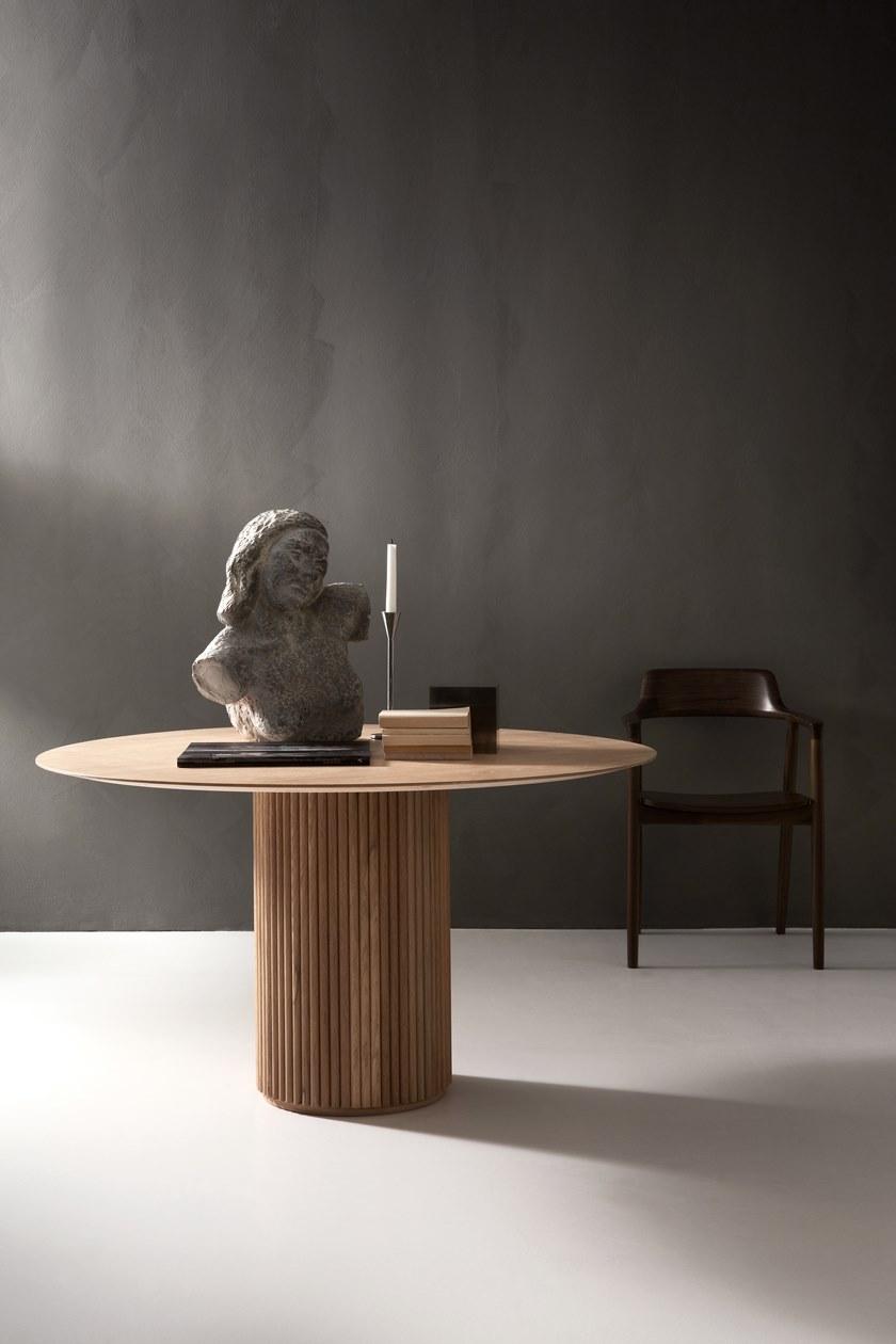 ASPLUND Круглый дубовый стол Palais sun-id-1441559 - Вид №7