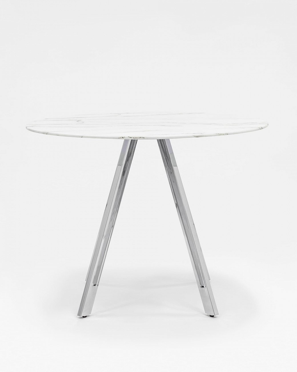 Обеденный стол круглый диаметр 100 см белый "Хьюстон" STOOL GROUP  00-3946099 Белый  - Вид №2