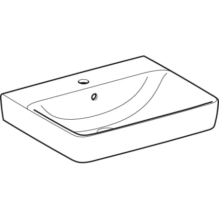 501.729.00.1 Накладная раковина Geberit Renova Plan Geberit  - Вид №14