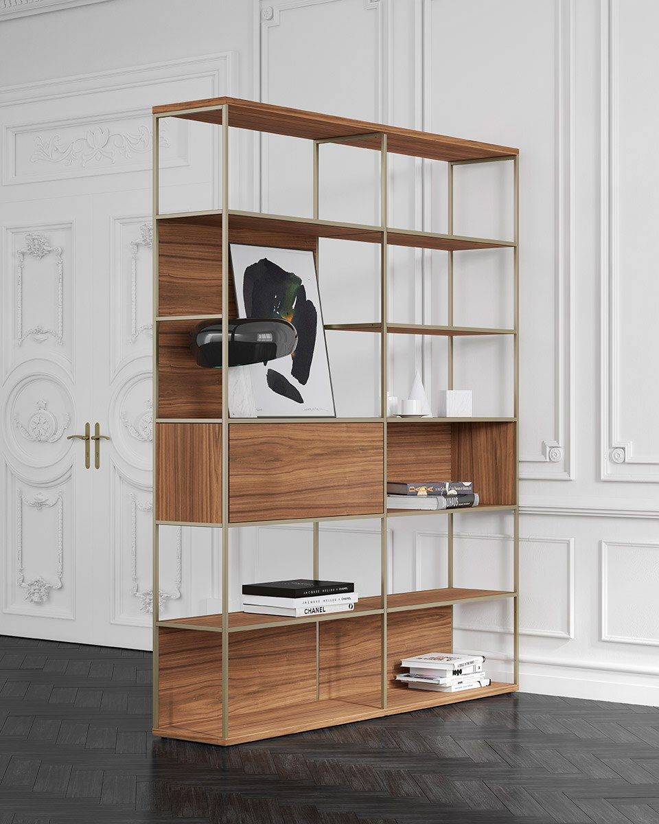 Деревянный отдельно стоящий книжный шкаф Punt Literatura ARCH-00102495 - Вид №2