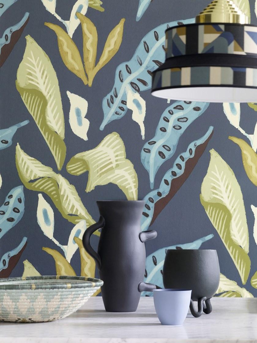 Élitis Флизелиновые обои с цветочными мотивами Flower power sun-id-1474317 - Вид №1