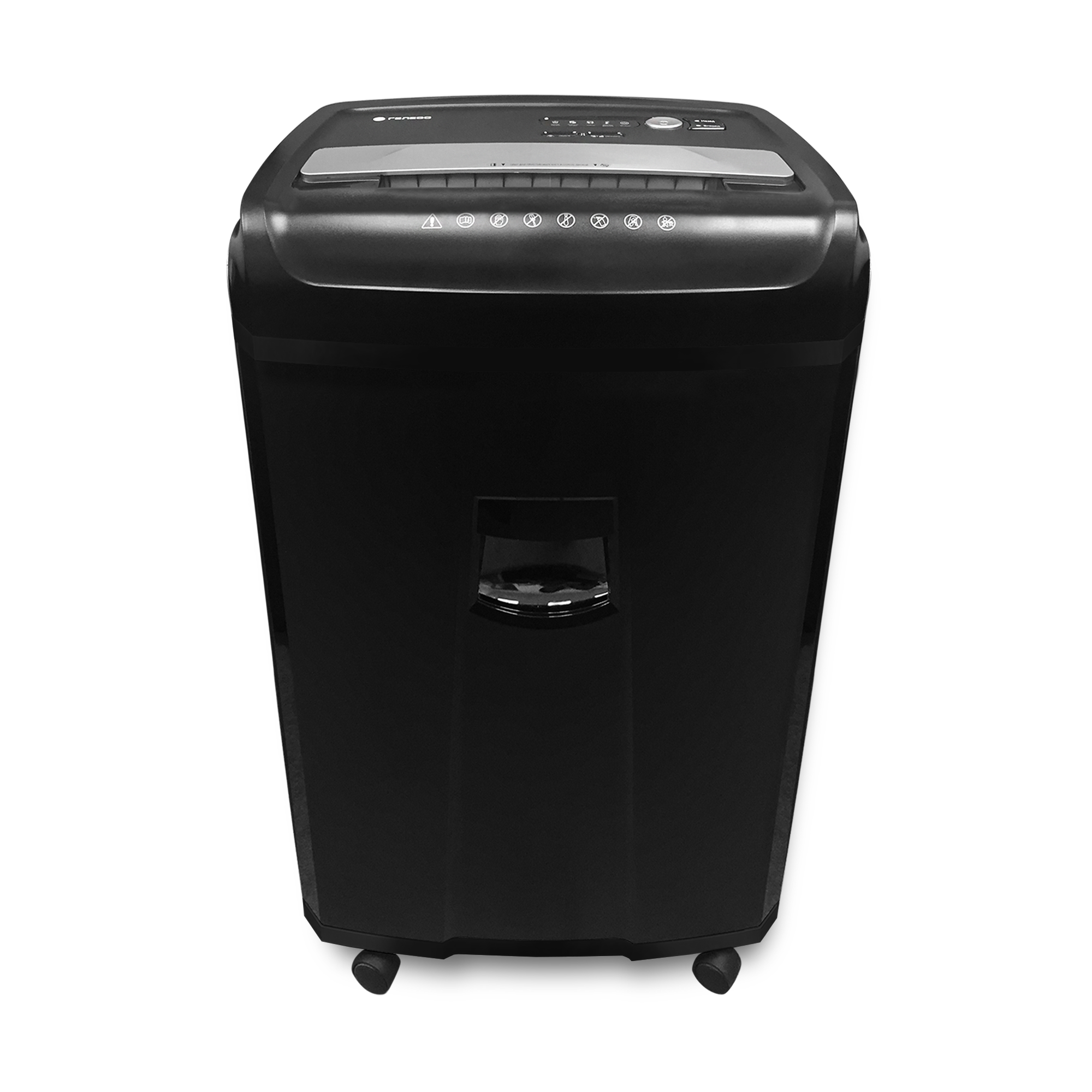 УО36-4 Уничтожитель документов , din p-4 (4 ур-нь секр.), фрагмент 3,9х30мм, 29-33 лист (70г/м2), cd/пл.карты/скрепки/скобы, 36 литров Гелеос Santreyd  - Вид №1