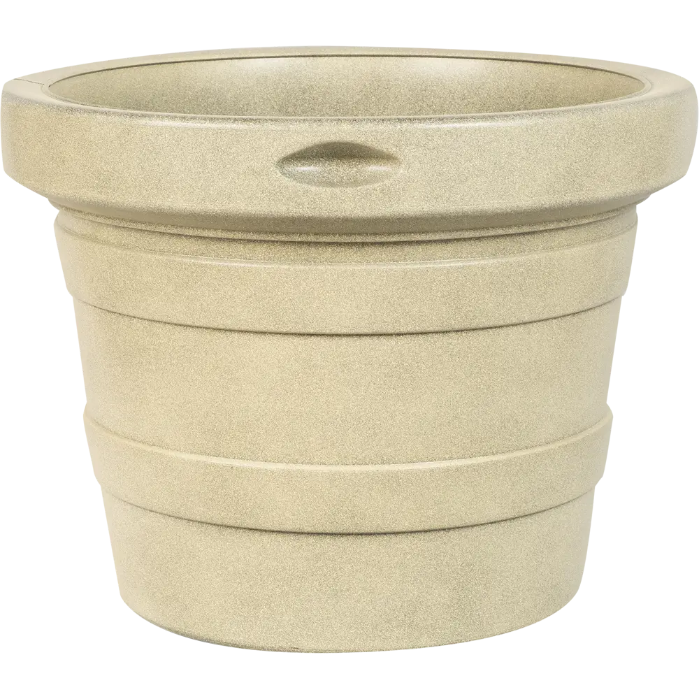 Горшок-кашпо цветочный La Tourelle ø55 v50 л пластик фисташковый ТЕК.А.ТЕК STLM-2106857 - Вид №1