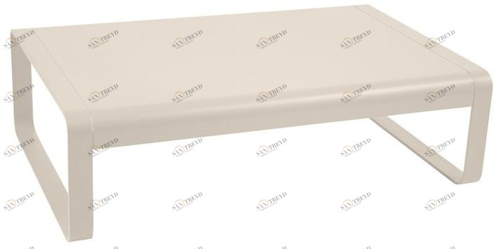 Fermob Низкий садовый стол из алюминия Bellevie 8450