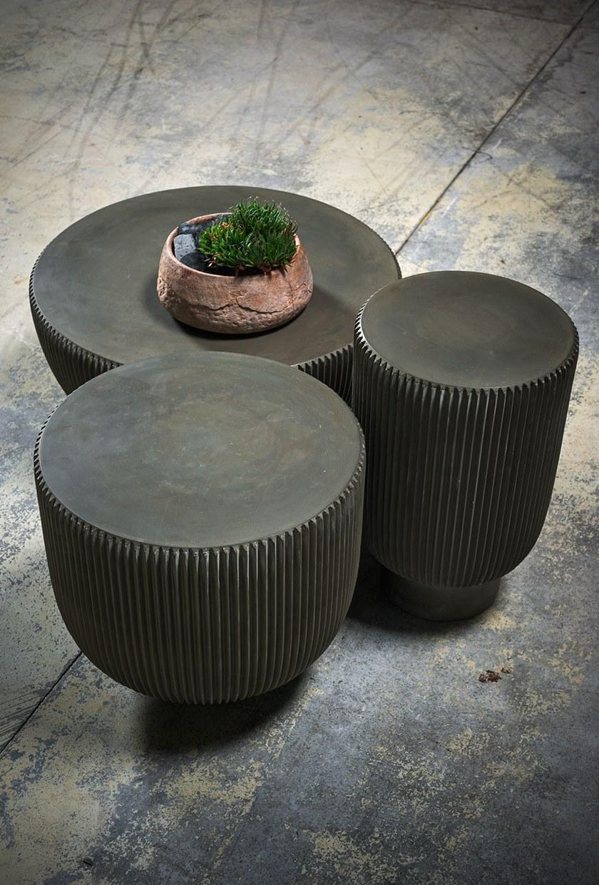 BAXTER Круглый журнальный столик из бетона sun-id-1479504 - Вид №3