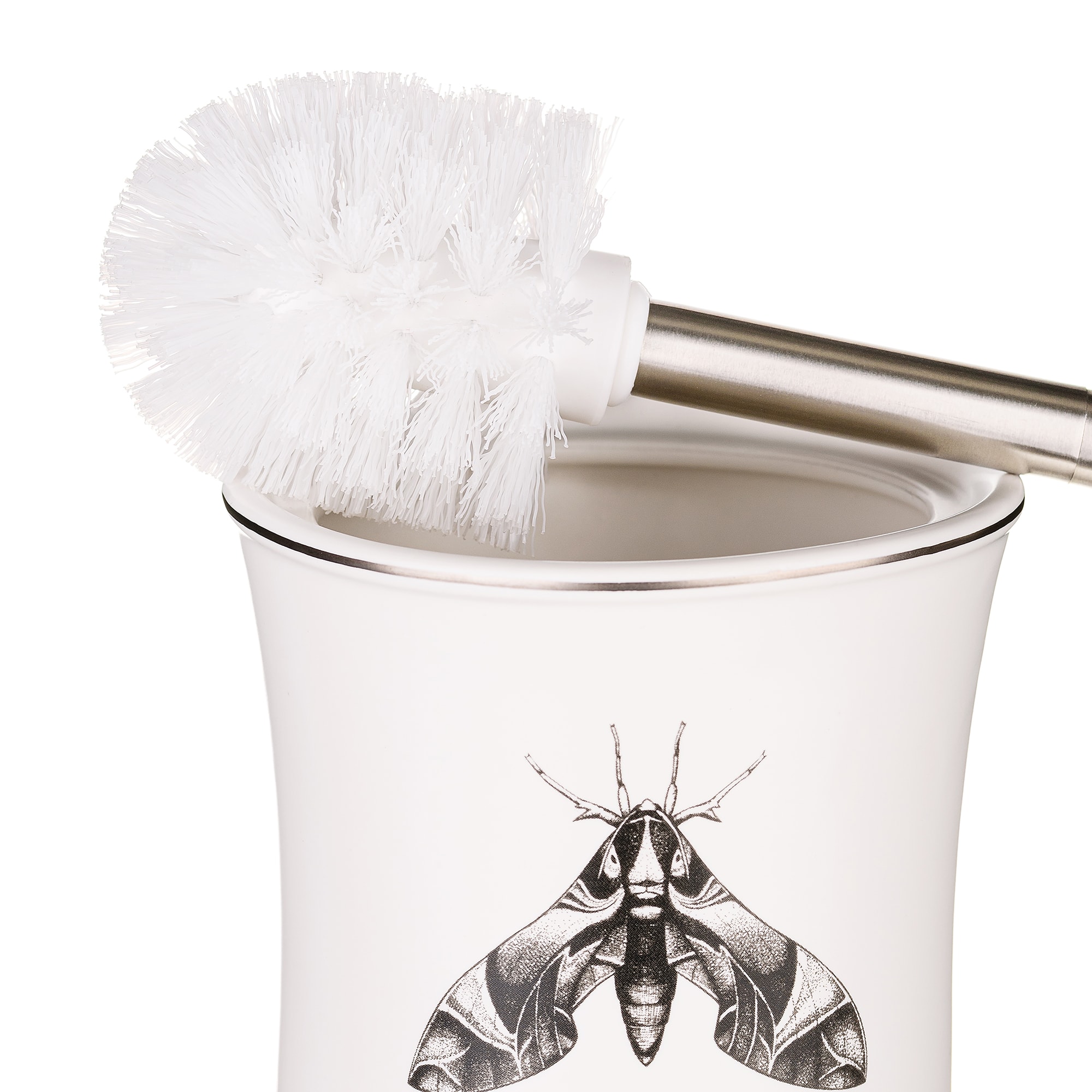 89097049 Ершик для унитаза цвет белый Buzz Fauna Santreyd  - Вид №2