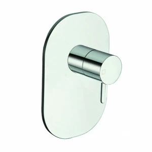 CRIQE686 Наружные части смесителя для душа CRICS535 с металлической пластиной Cristina Rubinetterie