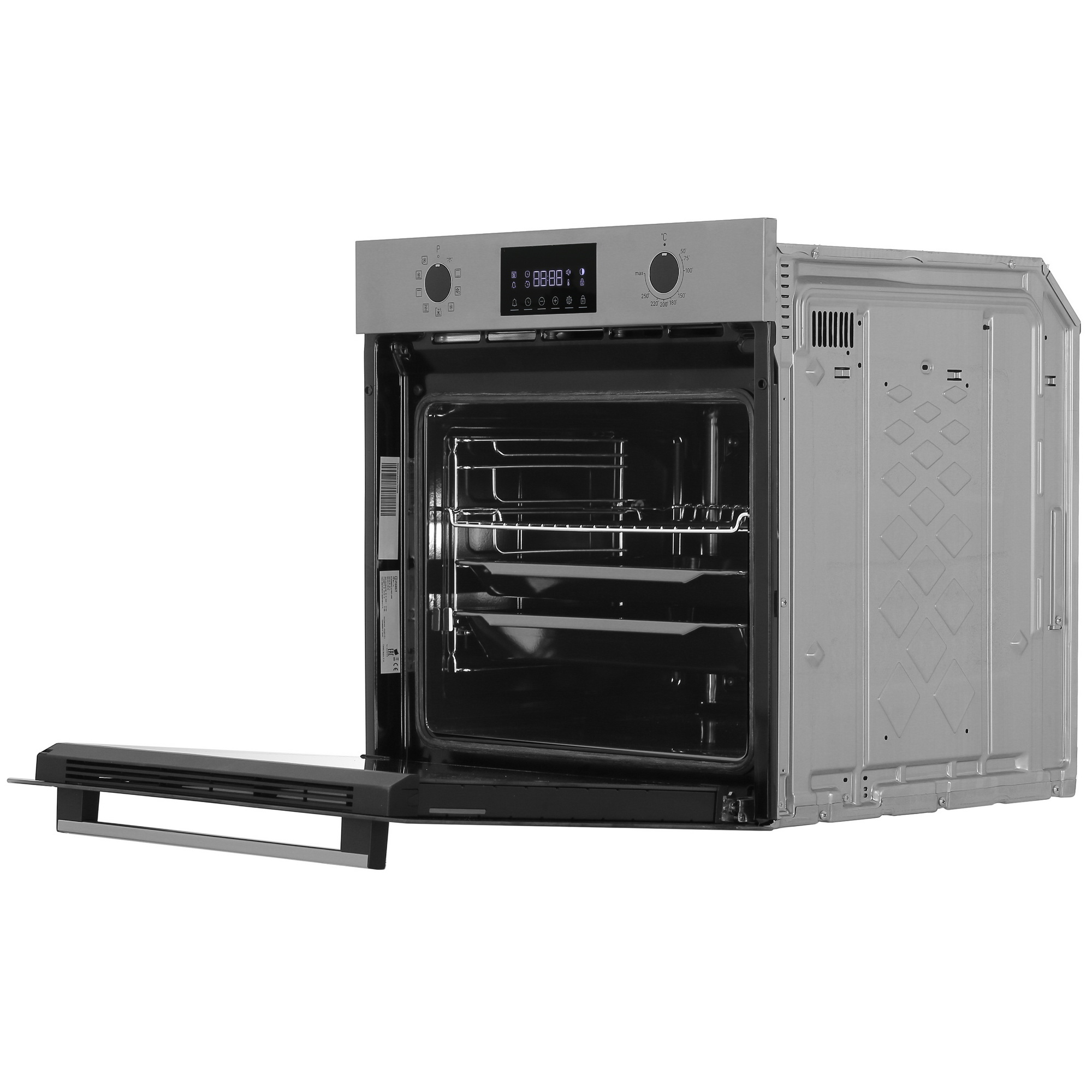 9987780 Электрический духовой шкаф Indesit IFE 3841 J IX серебристый STDN-0109686 - Вид №5