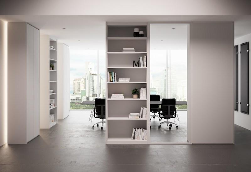 MASCAGNI Подвижная стена из алюминия и стекла Allinone sun-id-1375815 - Вид №7