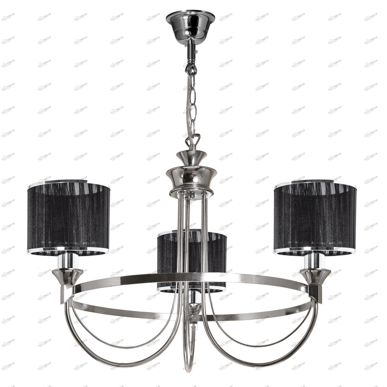 Дизайнерская подвесная люстра Spot Light Anina 5118328 черная SPOT LIGHT ДИЗАЙНЕРСКИЕ 108171 Черный 