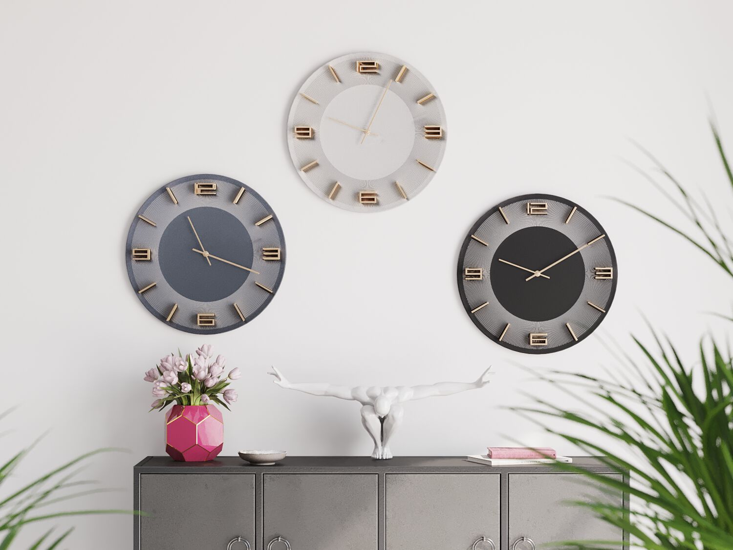 Настенные часы KARE Design LEONARDO ARCH-00031022 - Вид №5