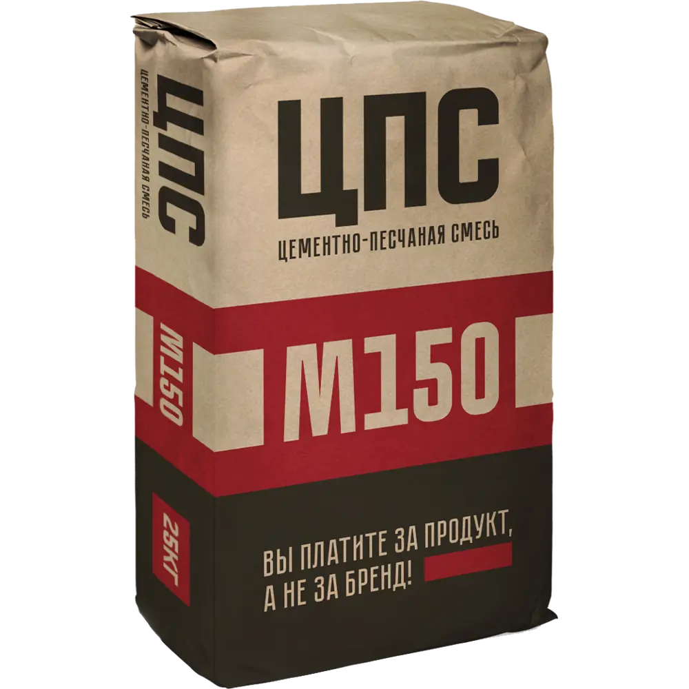 Смесь цементно-песчаная M150 (ЦПС) 25 кг 82494685 STLM-2053562 Santreyd нет
