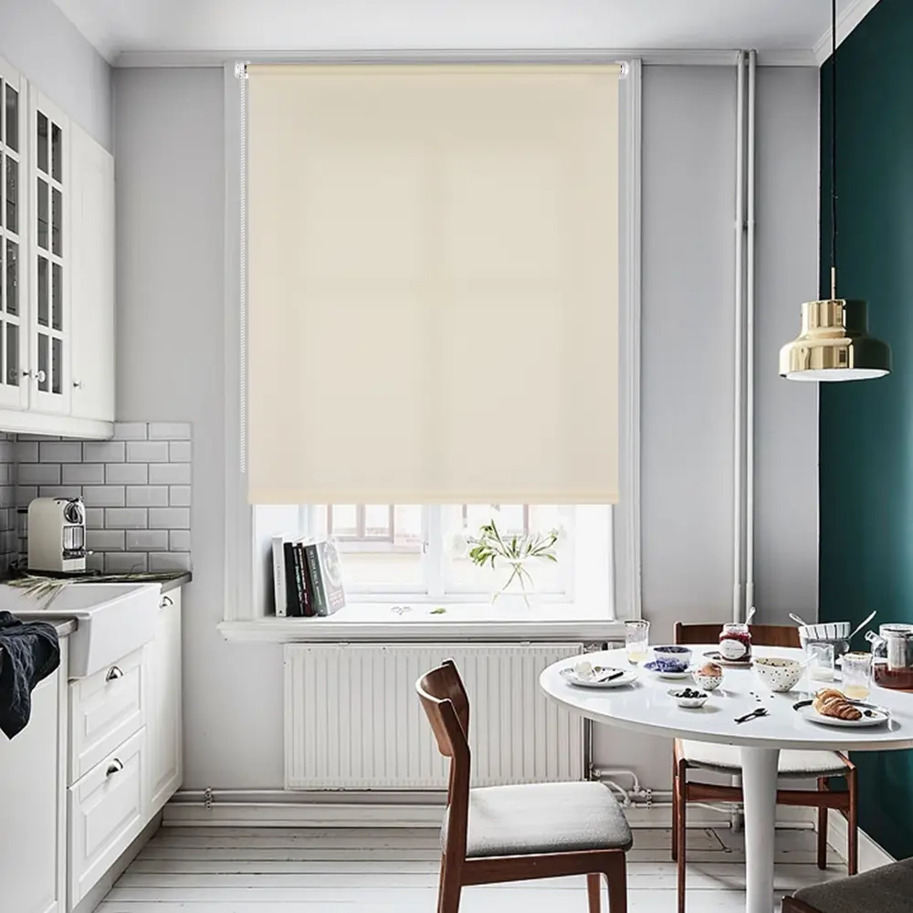 Штора рулонная Plain, 55x160 см, цвет экрю PRAKTO STLM-2159463 - Вид №5