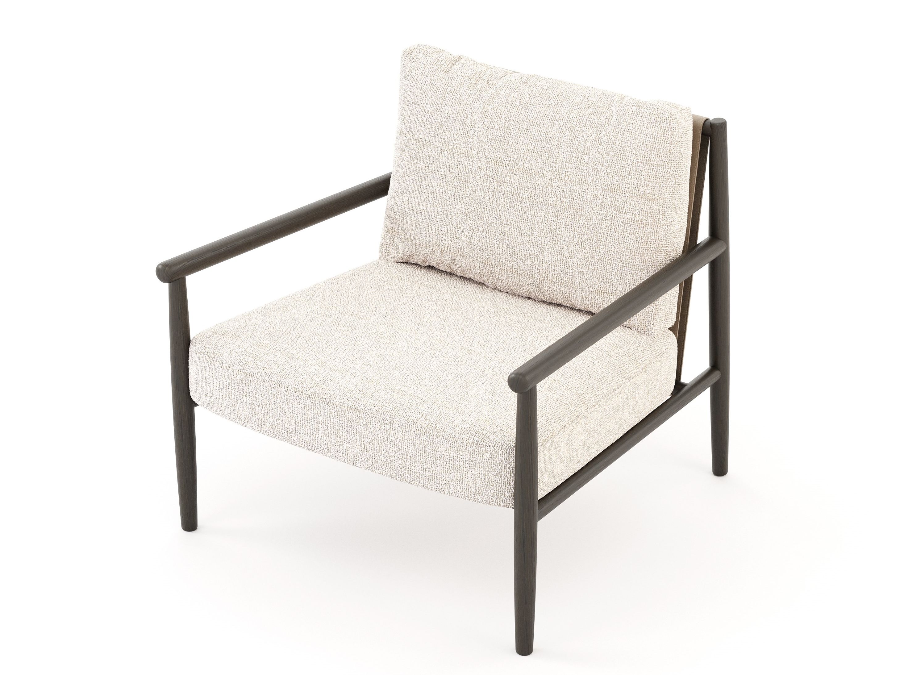 Тканевое кресло с подлокотниками Stylish Club Landform ARCH-00114057 - Вид №2