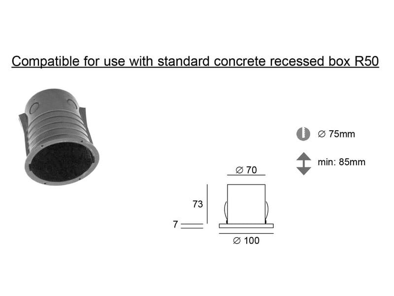 Открытый утопленный светодиодный прожектор BEL-LIGHTING BETO ARCH-00115841 - Вид №4