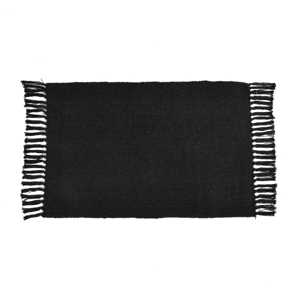 Коврик декоративный хлопок Solid Mat JBT-001-13 50x80 см цвет серебристый 89374304 STLM-2023458 Santreyd  - Вид №1