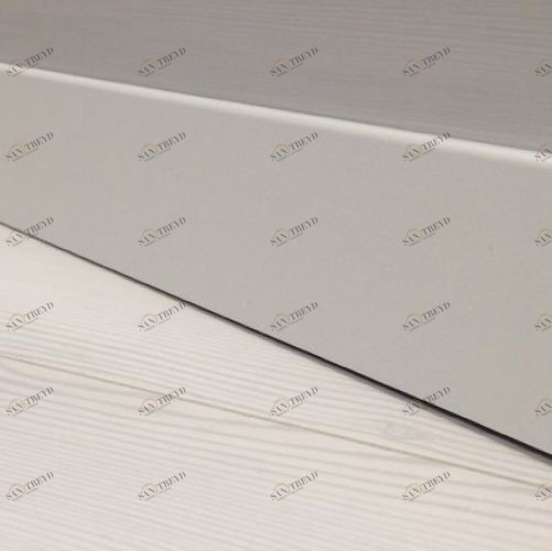 Плинтус Greff Белый 1002 Мдф 2600х58 мм 1010000179