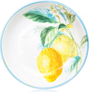 10652464 Certified International Тарелка суповая Certified Int. Лимоны 23см, керамика Керамика