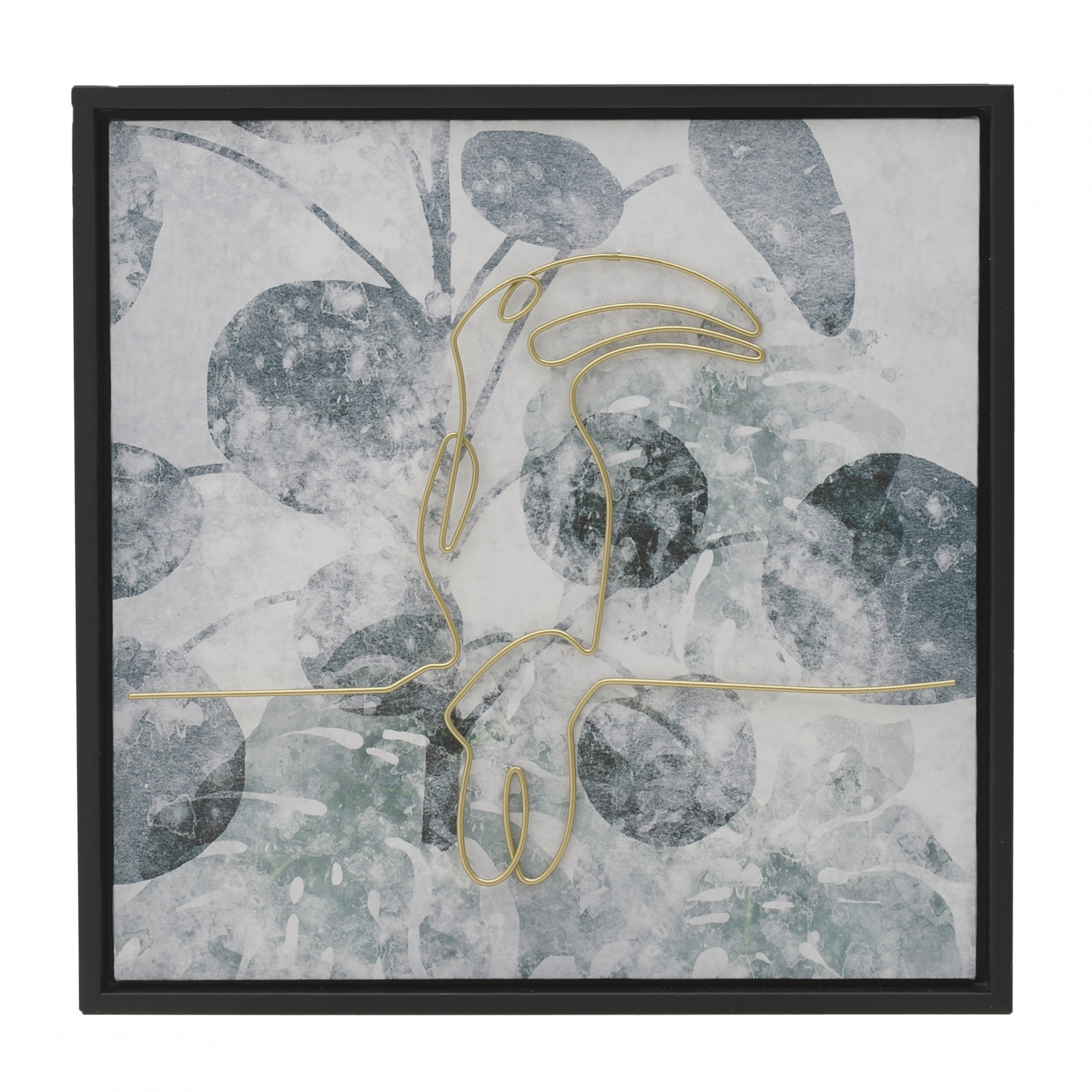 3890709.0295 КАРТИНА С ИНСТАЛЛЯЦИЕЙ В РАМЕ LEAF TO4ROOMS 