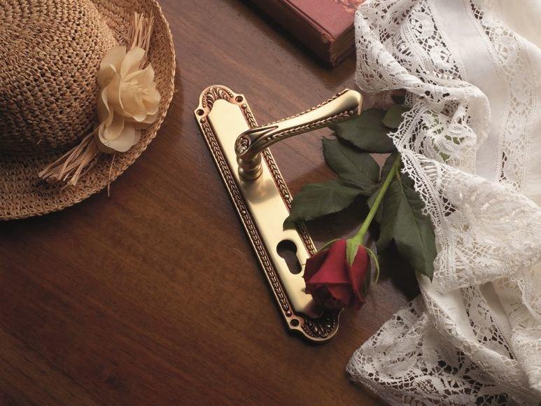 LINEA CALI' Ручка из хромированной латуни на пластине Sissi sun-id-1377497 - Вид №1