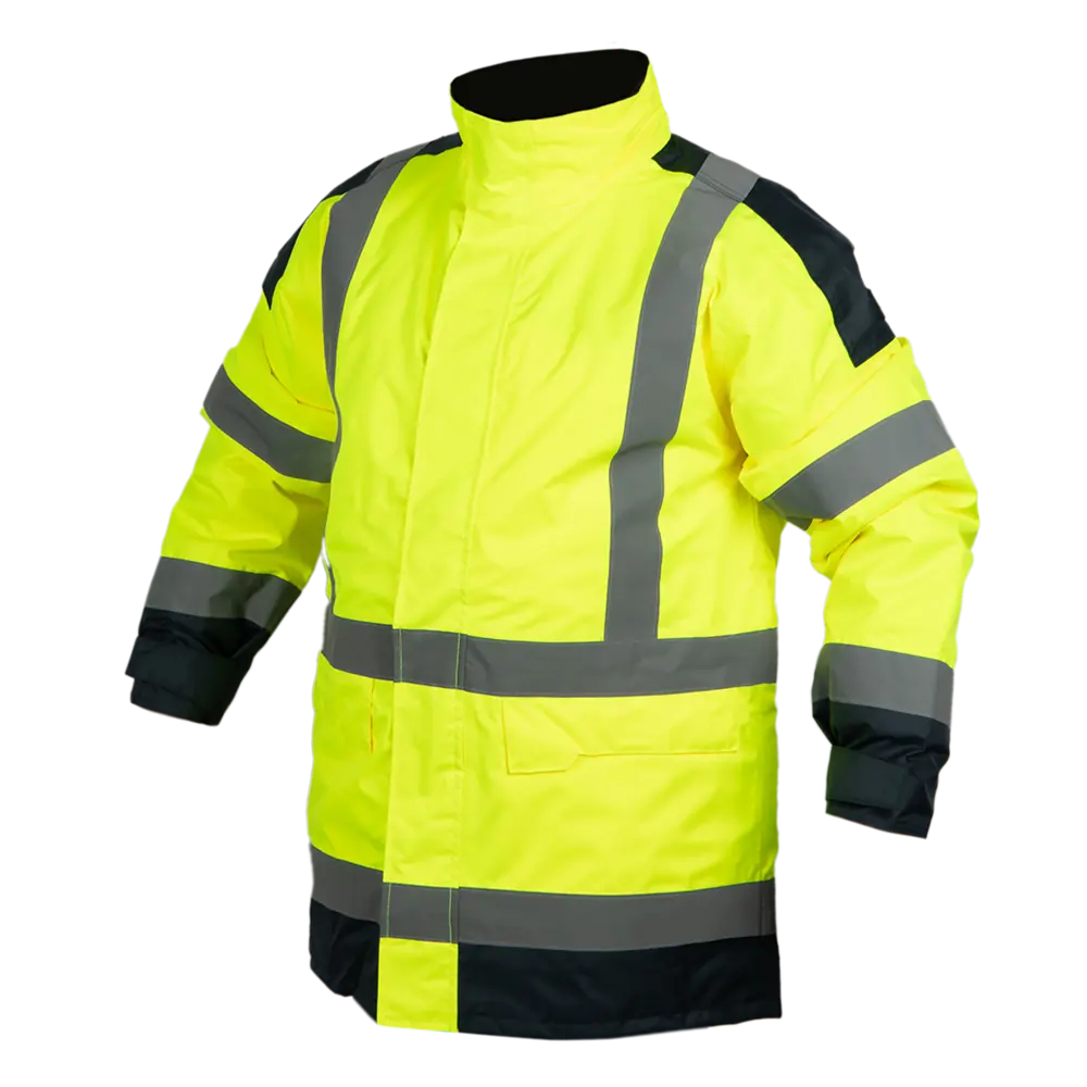 Сигнальная утепленная куртка Delta Plus Easyview желтая XL 88129213 STLM-0848985