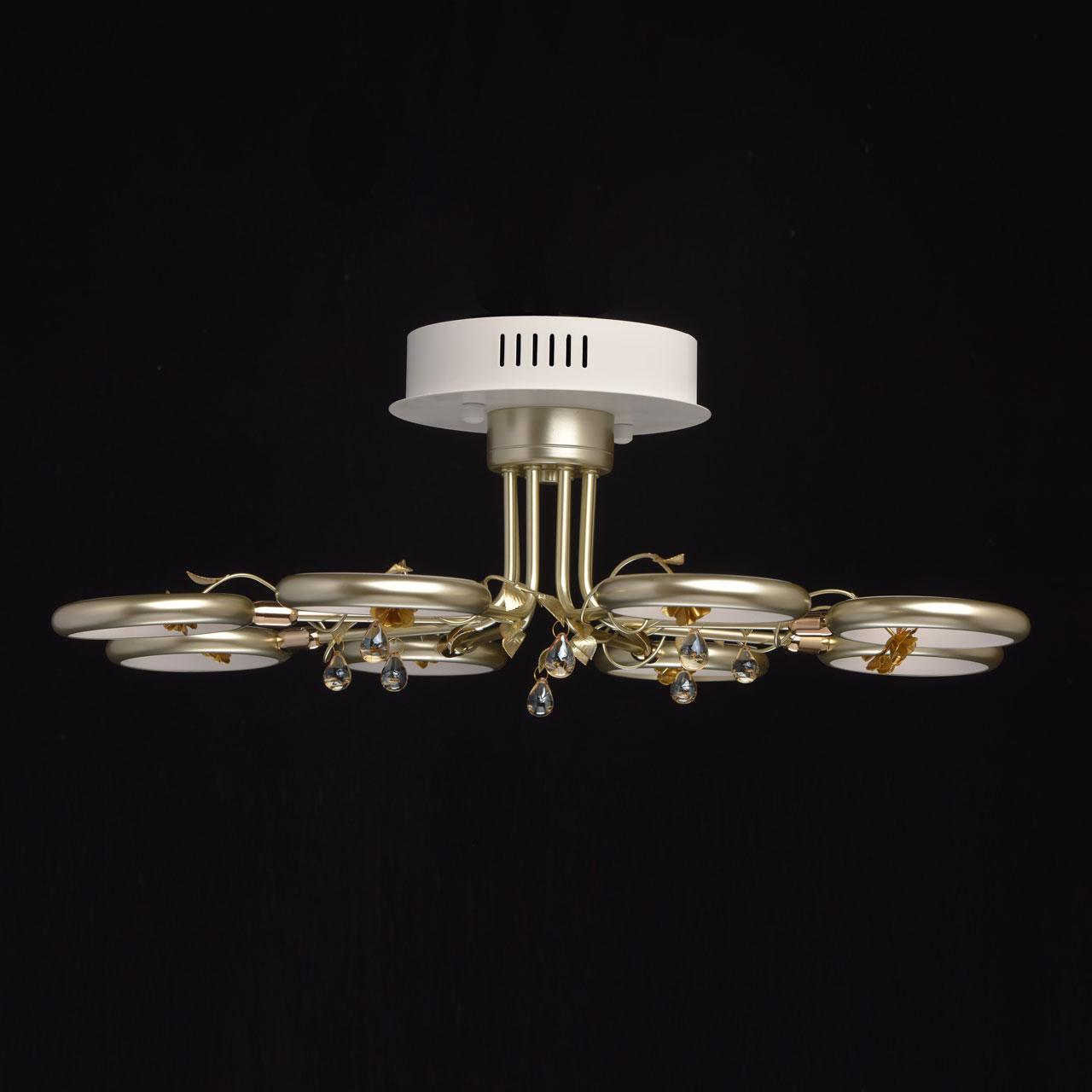 Потолочная люстра MW-Light Ивонна 3 459011408 MW-LIGHT ДИЗАЙНЕРСКИЕ, ИВОННА 285778 Золотой  - Вид №3