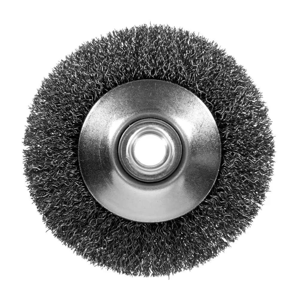Металлическая дисковая щетка Dexter 100 мм для УШМ 17410330 STLM-0008114 - Вид №1