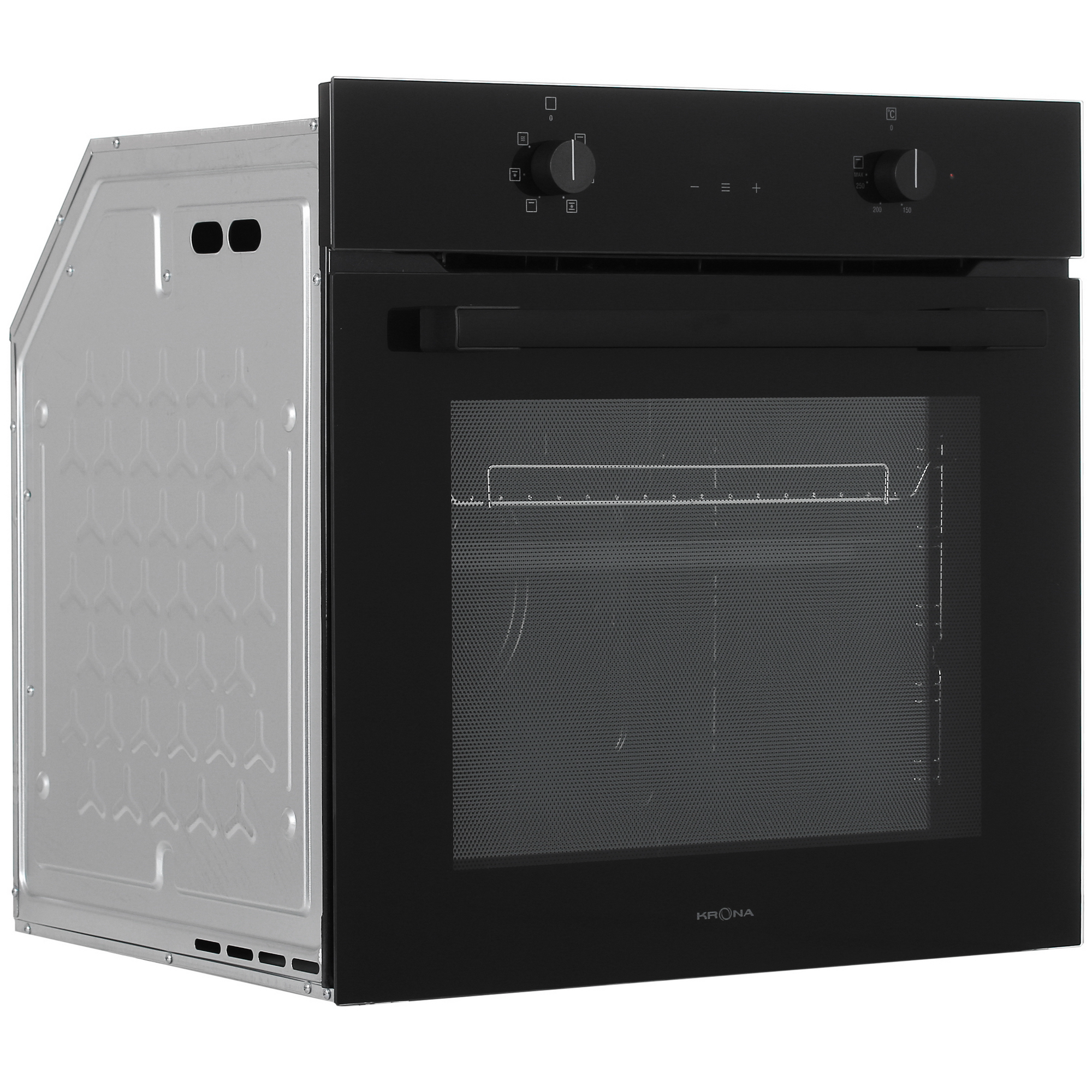 5360854 Электрический духовой шкаф KRONA MAGNETE 60 BL/BL черный KRONA1 STDN-0043097 - Вид №1