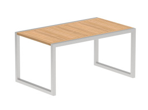 Прямоугольный садовый стол из тикового дерева