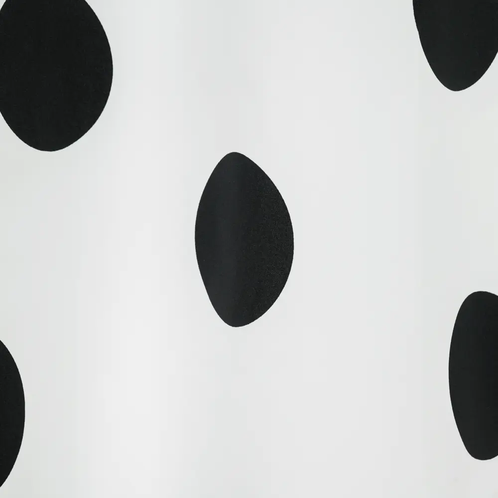 Штора для ванны Bacchetta Polka Nero с кольцами 180x200 см полиэстер , цвет мультиколор 84621377 STLM-2027194 Шторы текстильные - Вид №2