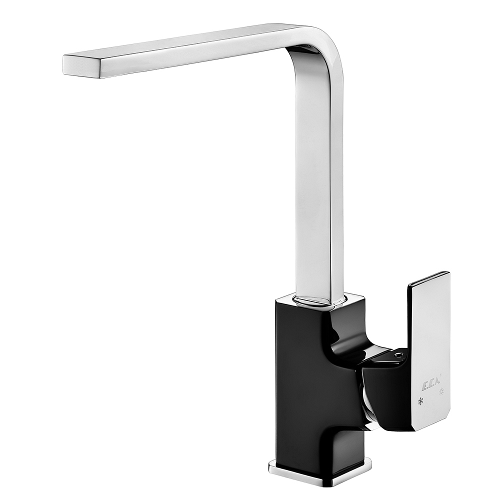 103518123  Смеситель для мойки Tiera - черный Eca  - Вид №1
