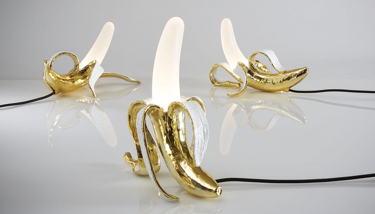 Настольная лампа Louie от Seletti SELETTI НЕОБЫЧНЫЕ 244950 Белый;желтый  - Вид №6