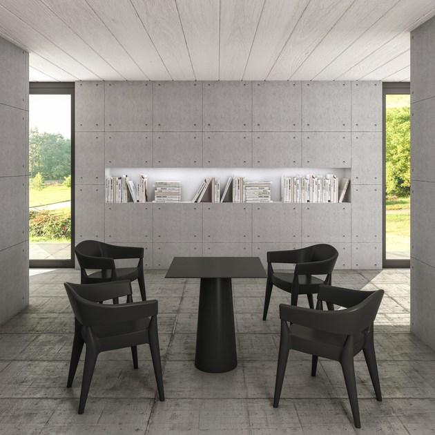 ALMA DESIGN Квадратный садовый стол из полиэтилена sun-id-1484792 - Вид №6