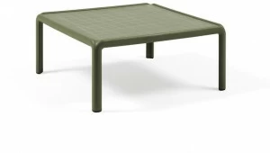 Nardi Квадратный садовый журнальный столик из смолы Komodo