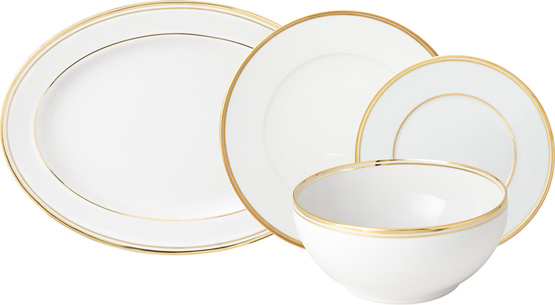 10671699 Ralph Lauren Home Сервиз столовый Ralph Lauren Home Уилшир на 6 персон 14 предметов Фарфор 