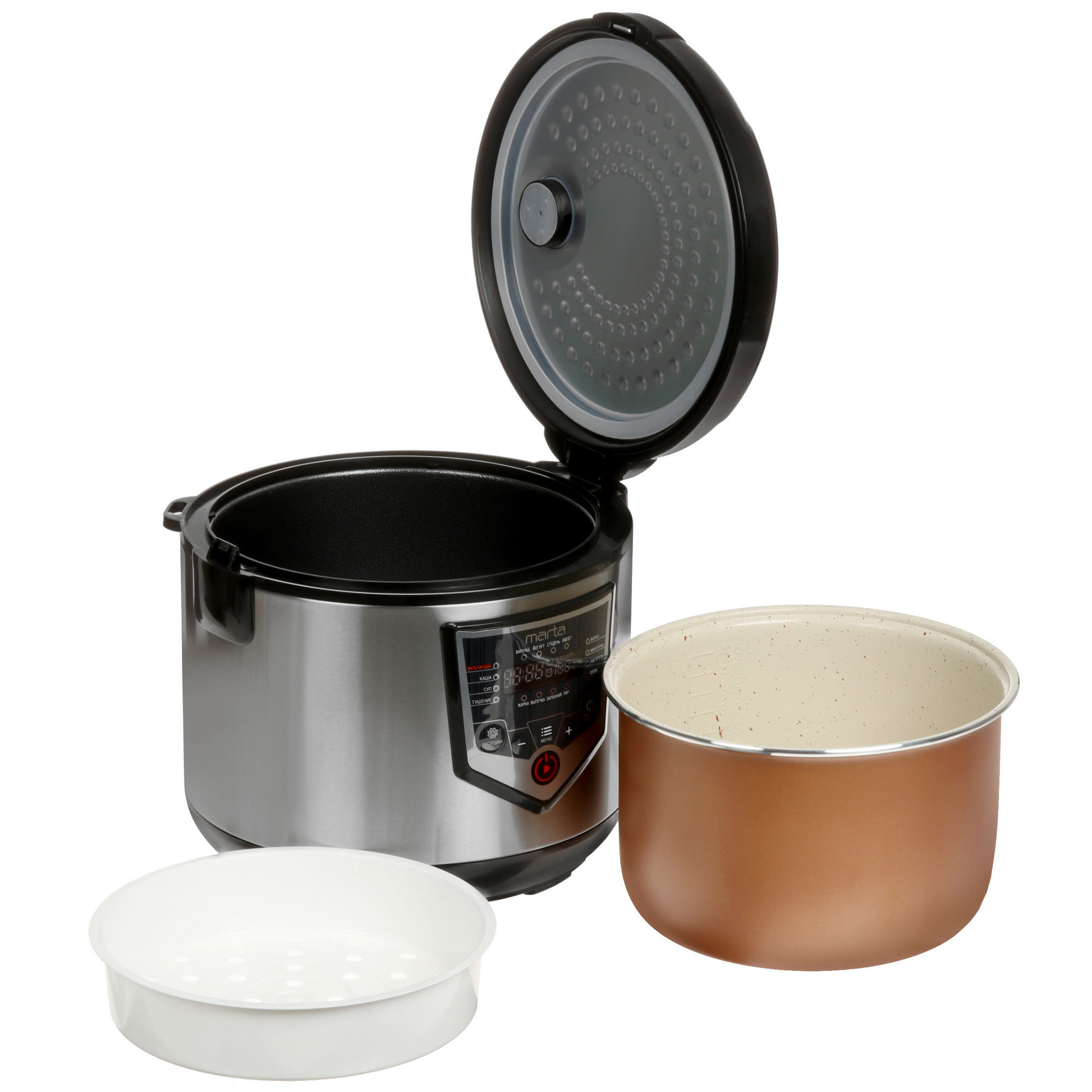 9071084 Мультиварка Marta MT-MC4335B черный STDN-0084596 - Вид №5