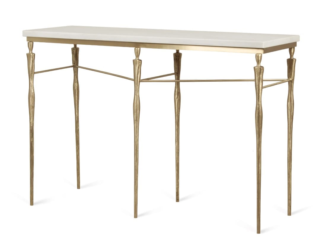 Прямоугольная консоль из латуни и мрамора JOSÉ LEITE DE CASTRO Elis ARCH-00101492 - Вид №1