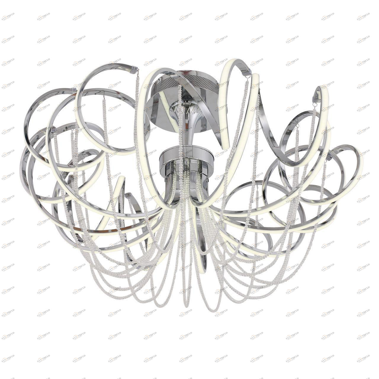 Потолочная светодиодная люстра ST Luce Travaso SL959.102.10 ST LUCE ДИЗАЙНЕРСКИЕ, TRAVASO 220186 Хром 