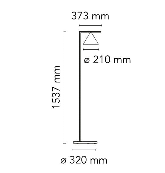 Регулируемая металлическая напольная лампа Flos Captain Flint ARCH-00065455 - Вид №10