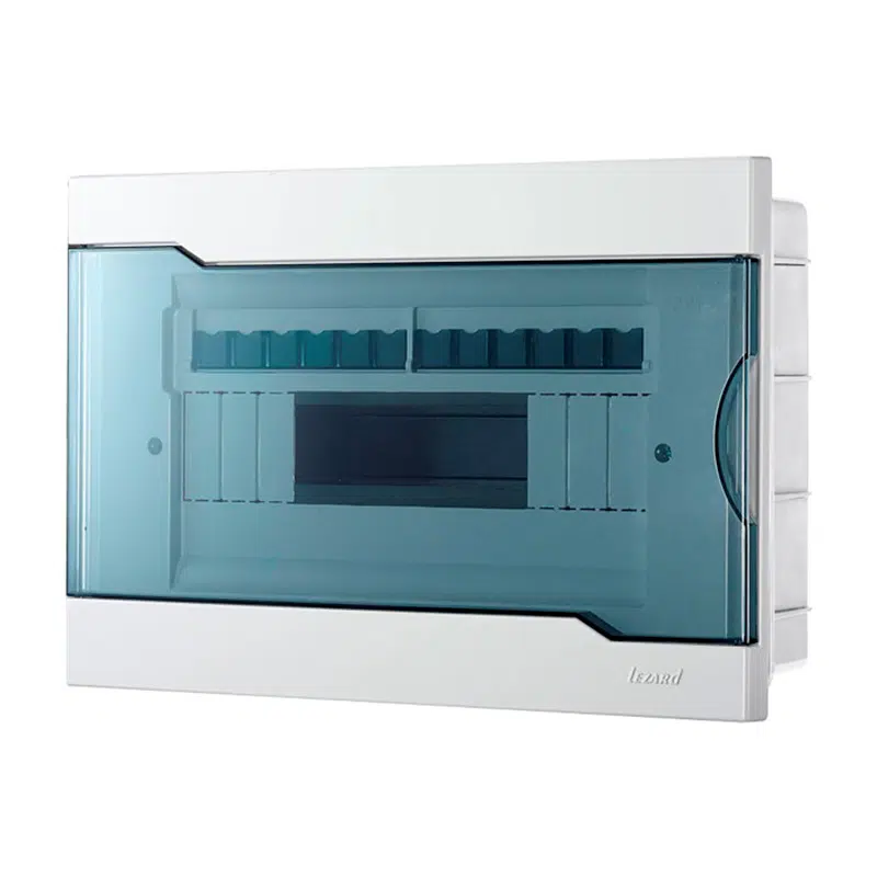 NEW Бокс с прозрачной крышкой ЩРВ-П-12 для внутр. уст. 12-и модульных устройств LEZARD 730-1000-012 NEW