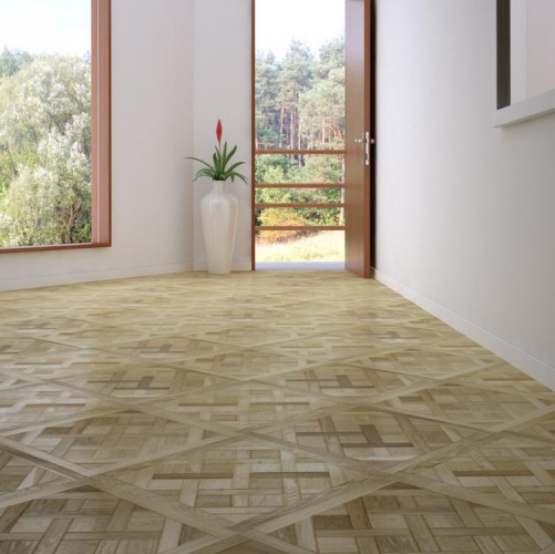 Модульный паркет Marco Ferutti Versailles Versailles Арктик Дуб с брашью (Текстурированная) 600х600 мм 2600600012 - Вид №2