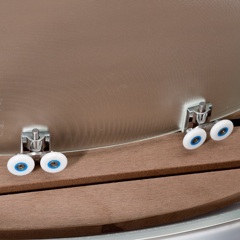 V1015 Душевая кабина DETO Серия V B01S+ эл. BLACK - Вид №24