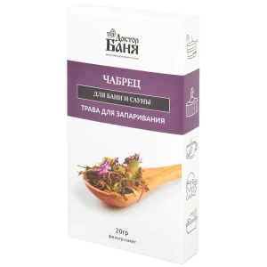 Трава для запаривания Доктор Баня Чабрец