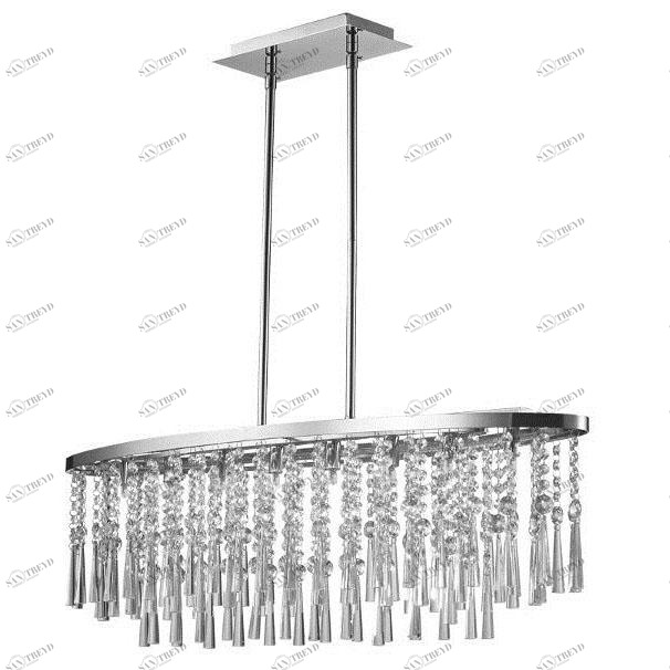 Дизайнерский подвесной светильник Spot Light Luxoria 9028828 SPOT LIGHT ДИЗАЙНЕРСКИЕ, LUXORIA 102108 Хром 