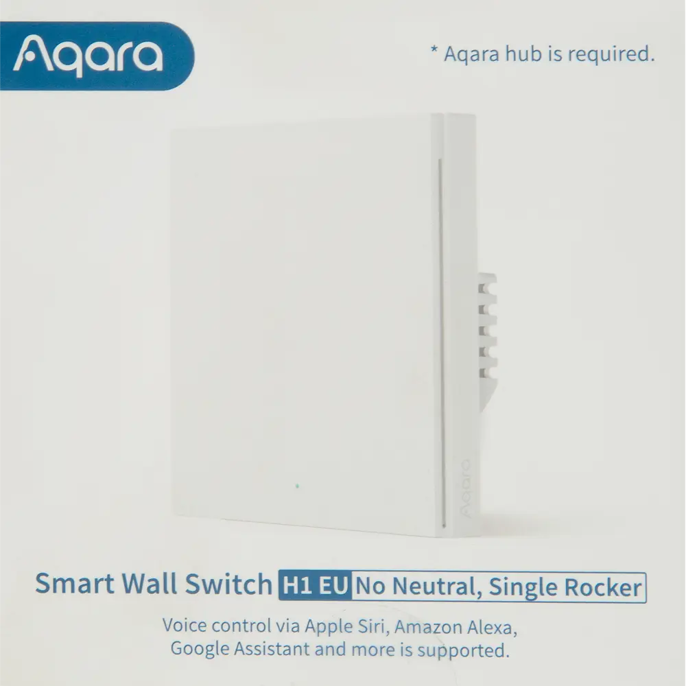 Умный выключатель накладной Aqara H1 WS-EUK01 STLM-2194286 - Вид №4